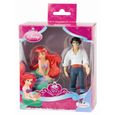 BOITE A FORME Boite Cadeau La Petite Sirène - 2 figurines 10cm