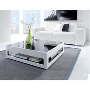 TABLE BASSE CHILL Table Basse carrée plateaux en verre