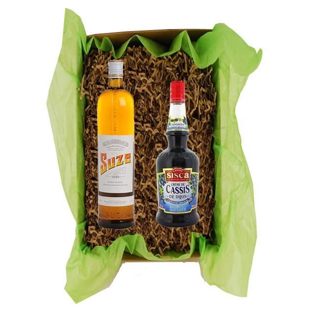 coffret suze cassis Achat / Vente coffret cadeau alcool coffret suze