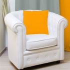 COUSSIN - HOUSSE DE COUSSIN  Coussin SOLEIL D'OCRE ALIX 40x40cm orange