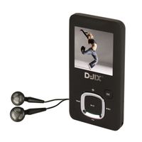 BALADEUR MP3 / MP4 DJIX - Baladeur vidéo M 280 Noir