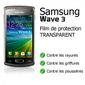 ACCESSOIRES TELEPHONIE Lot de 2 Films transparents Samsung Wave 3