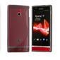  Coque gel pour SONY XPERIA P lt22i Gris