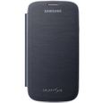 HOUSSE-COQUE TELEPHONE SAMSUNG Etui rabat Galaxy SIII Mini bleu nuit