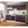 ULTRA Cuisine complète L 2m40 - Aubergine