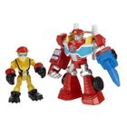 VÉHICULE CIRCUIT Transformers Mini-Robots Rescue Heatwave & Kade