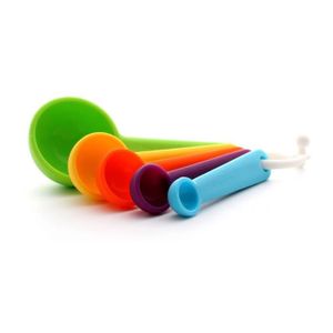 YOKO DESIGN Lot de 5 Cuill?res Doseuses en Silicone