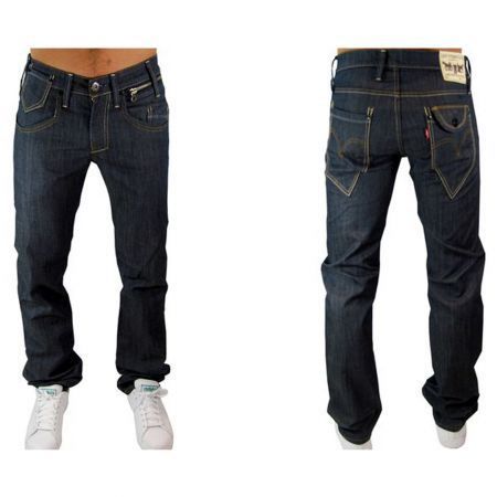 Jeans hommes Levis 504 Straight ? Bleu Bleu Achat / Vente jeans