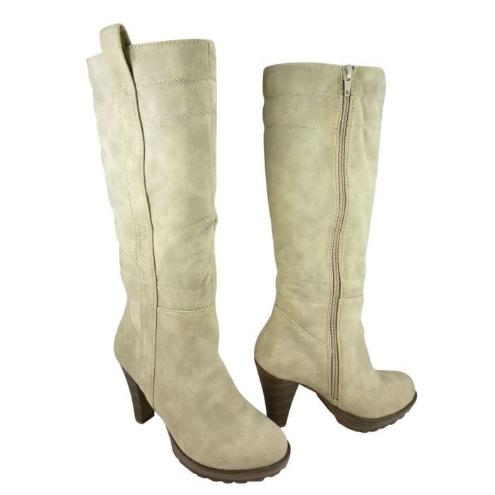 bottes à talons hauts femme