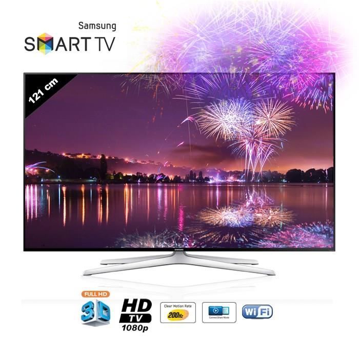 SAMSUNG UE48H6240 Smart TV Full HD 3D 121 cm téléviseur led, prix