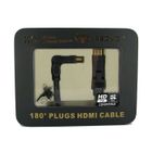 VOLANT 180° PLUGS HDMI CABLE SUBSONIC