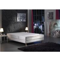 SOMMIER ET MATELAS  Ensemble 140x190cm couchage Latex 19cm