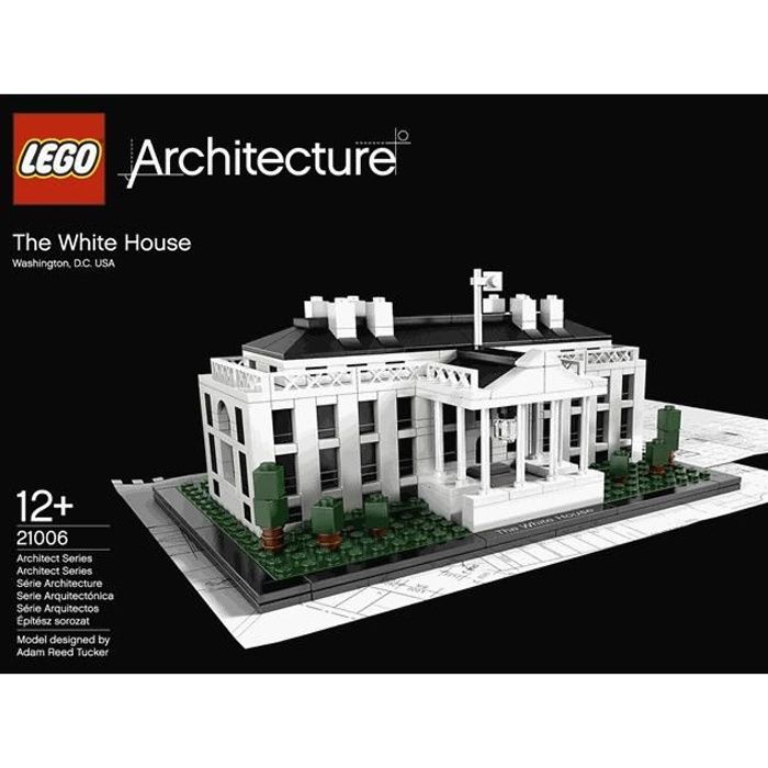 LEGO ARCHITECTURE 21006 JEU DE CONSTRUCTION THE WHITE HOUSE La