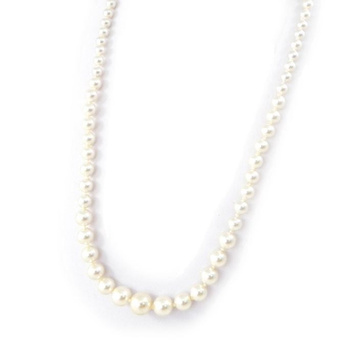 Collier de Perles de Majorque 50 cm Achat / Vente sautoir et collier