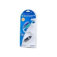BLOC D'ALIMENTATION  INTERNE DACOMEX ADAPTATEUR USB 2 PORTS PS2