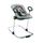 BEABA Transat Up&Down noir/gris décor pois prune