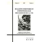 SCIENCES HUMAINES Bulletin D'Histoire Et D'Epistemologie Des Scie...