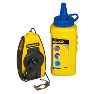 STANLEY Kit cordeau traceur 9m compact + poudre