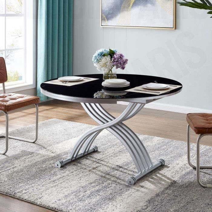 table relevable ronde pas cher