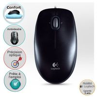 SOURIS Logitech B110 Optical USB Mouse OEM
