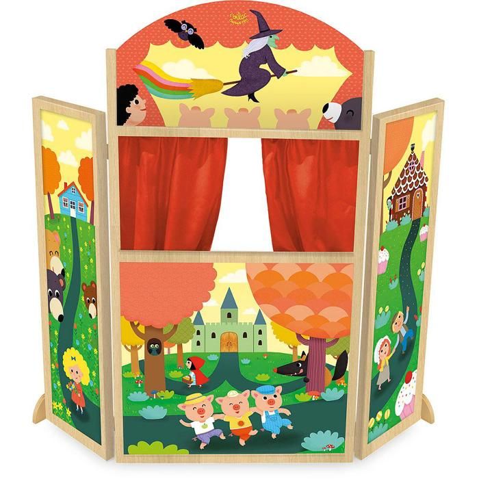 Theatre en bois Achat / Vente jeux et jouets pas chers