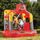 PISCINE GONFLABLE  Cars Jumping Gonflable 153cm
