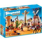  Playmobil - 5247 - Camp Des Indiens Avec Tipi