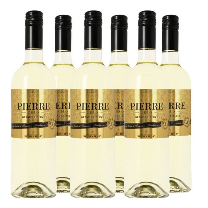 Vin sans alcool 0 degré RÉSERVE PREMIUM BLANC 75 cl Carton de 6