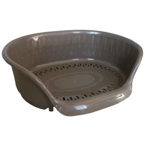 AIME Corbeille en plastique Apus Wenge 78x56x26cm - Pour chien