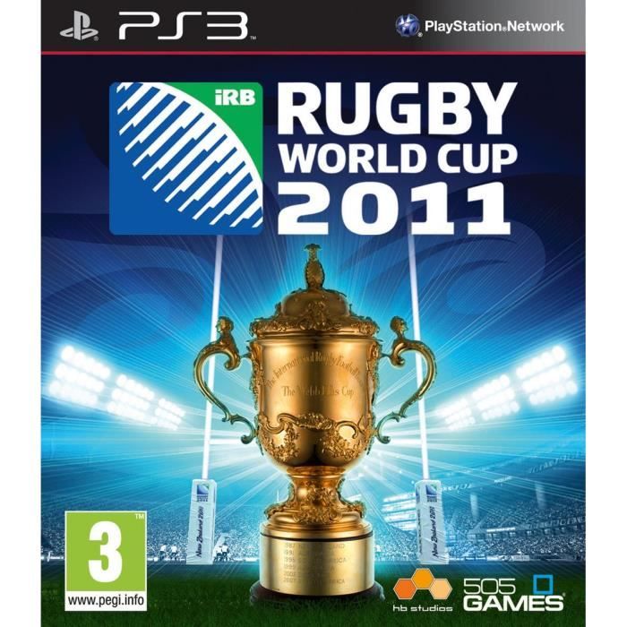 RUGBY WORLD CUP 2011 / Jeu console PS3   Achat / Vente PLAYSTATION 3