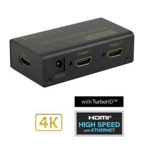 HD ELITE POWER Splitter HDMI 2.0 Turbo 2 ports