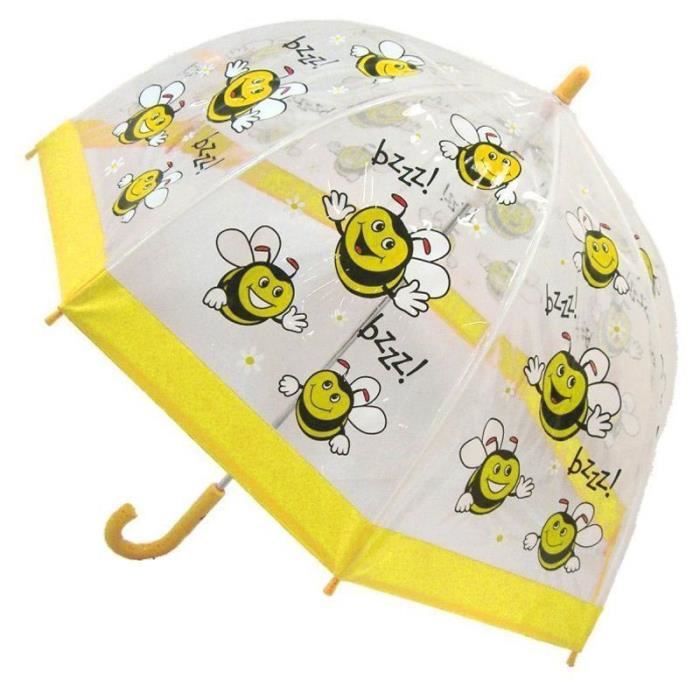 Parapluie Enfant - Parapluie Transparent Abeille Transparent - Achat ...