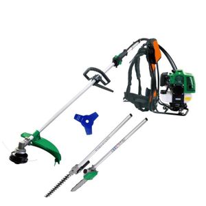 TCK Débroussailleuse thermique ? dos 52cm3 Multifonction 4 en 1