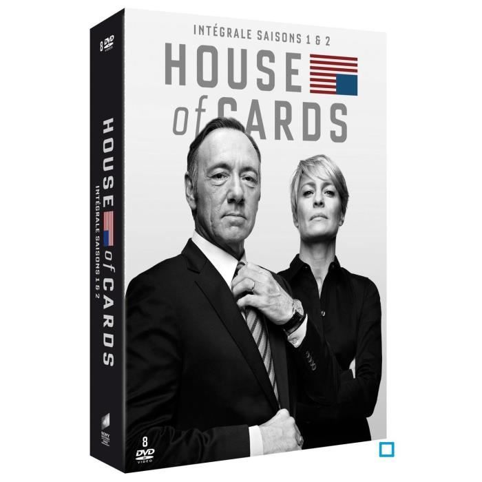DVD Coffret house of cards, saisons 1 et 2 en dvd série pas cher