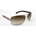  Lunettes Prada Sport - 54is (Argent foncé)