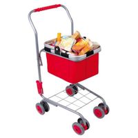 IMITATION PROFESSION-ACTIVITE DE GRANDS Chariot de courses pour enfant avec panier garni