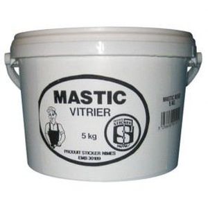 Mastic vitrier - 5 Kg - Achat / Vente colle - pate ...