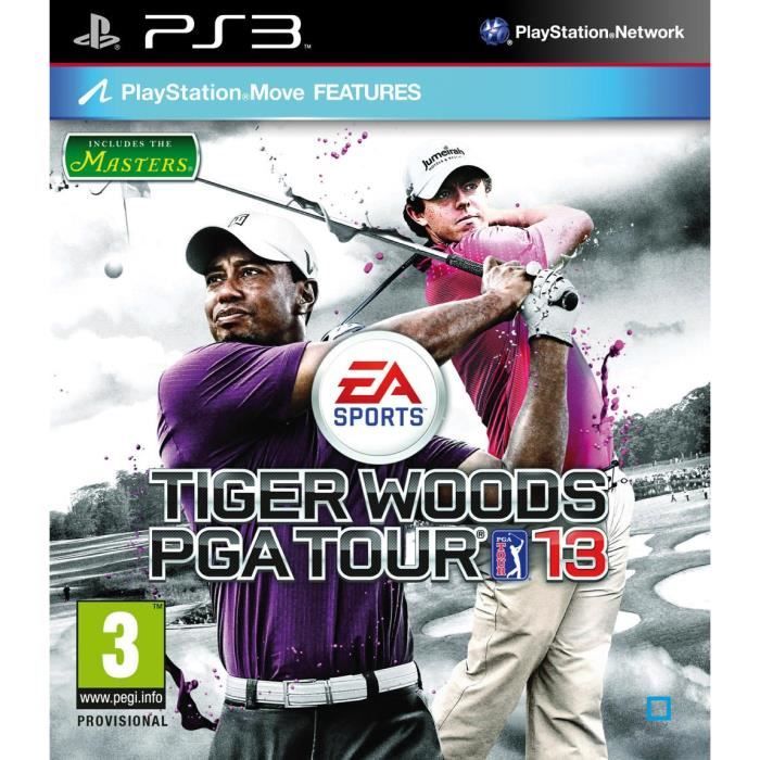 TIGER WOODS PGA TOUR 2013 / Jeu console PS3   Achat / Vente