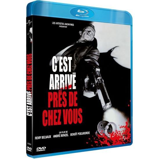 C Est Arrivé Près De Chez Vous Blu Ray Blu-Ray C'est arrivé près de chez vous en blu ray film pas cher Belvaux