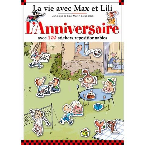 L Anniversaire avec 100 stickers repositionnables Achat f