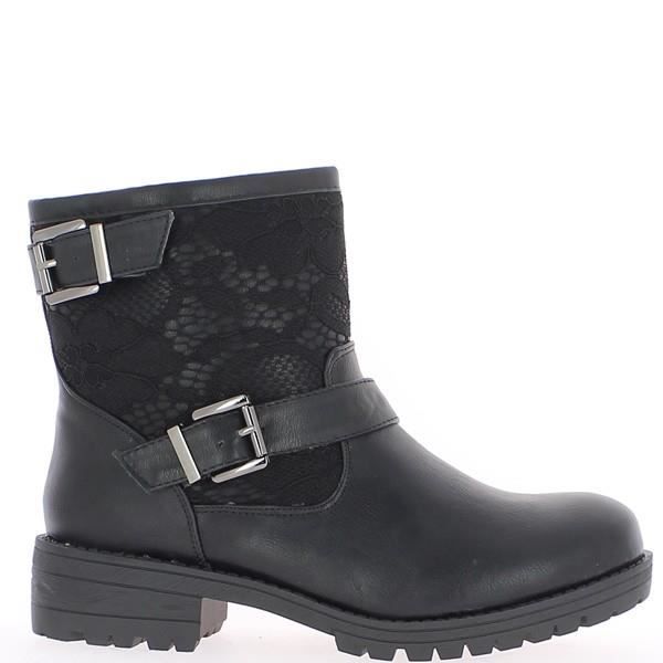 bottines dentelle