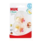 SUCETTE  NUK Lot de 2 Sucettes physiologiques T2