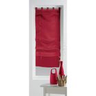RIDEAU - DOUBLE RIDEAUX - VOILAGE - PANNEAU JAPONAIS Store droit uni 45/180  ROUGE
