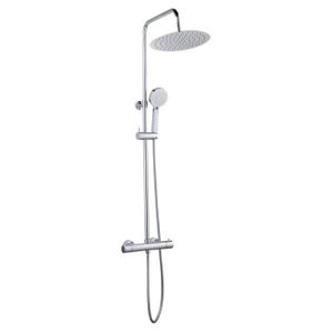 ESSEBAGNO Colonne de douche NF chromée Oneo300 avec thermostatique