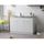 Meuble sous évier COSMOS 3P Blanc L120 cm