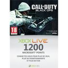 PACK ACCESSOIRES JEUX VIDEO Xbox LIVE 1200 pts Call Of Duty Black Ops