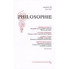 SCIENCES HUMAINES REVUE PHILOSOPHIE MINUIT T.96; EDITION HIVER 2007