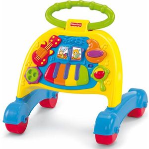 PORTEUR-POUSSEUR-DRAISIENNE-TRICYCLE Fisher Price Trotteur Musical PORTEUR-POUSSEUR-DRAISIENNE-TRICYCLE Fisher Price Trotteur Musical