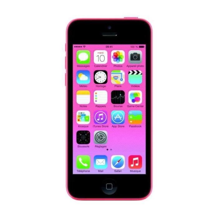 SMARTPHONE iPhone 5c Rose dÃ©bloquÃ© tout opÃ©rateur