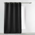  Rideau oeillets 140x280 ESSENTIEL NOIR